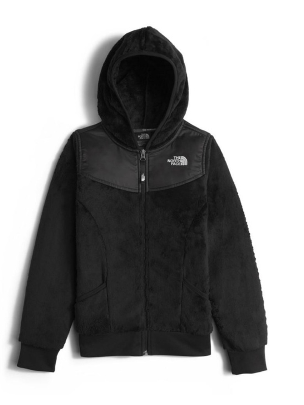 The North Face Black Kids' Hooded Fleece Jacket
